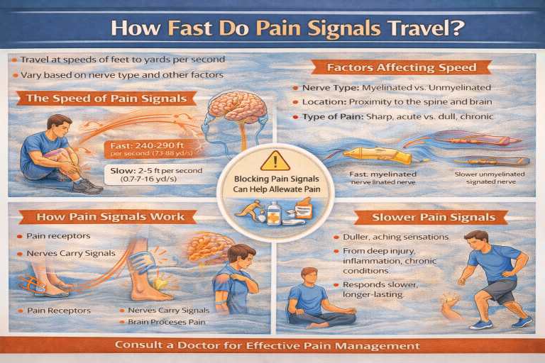 How Fast do Pain Signals Travel?