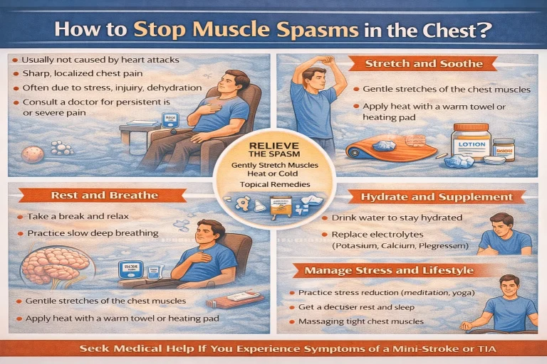 How to Stop Muscle Spasms in the Chest?