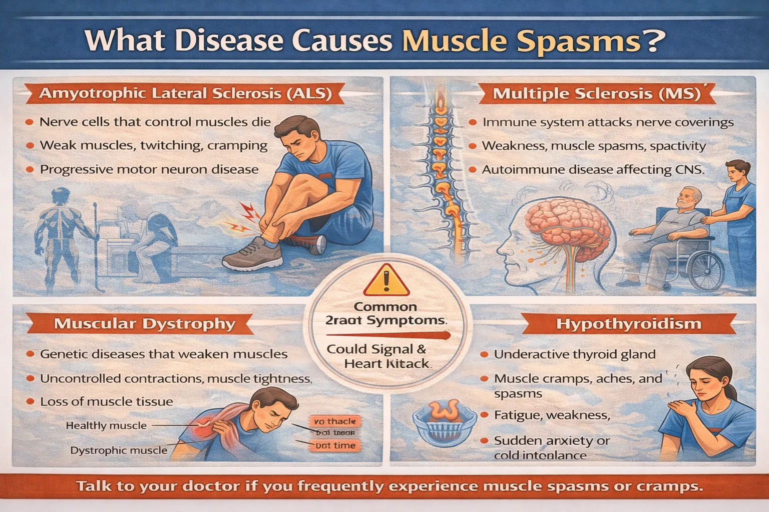 What Disease Causes Muscle Spasms